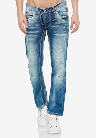 Rusty Neal Regular Jeans in Blauw: voorkant