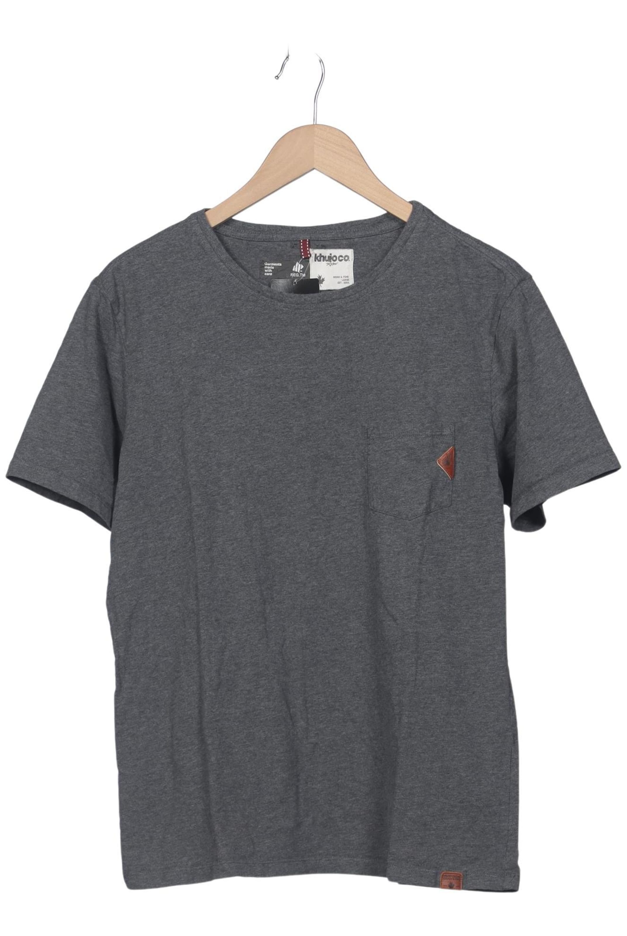 khujo Shirt in L in Grey: front
