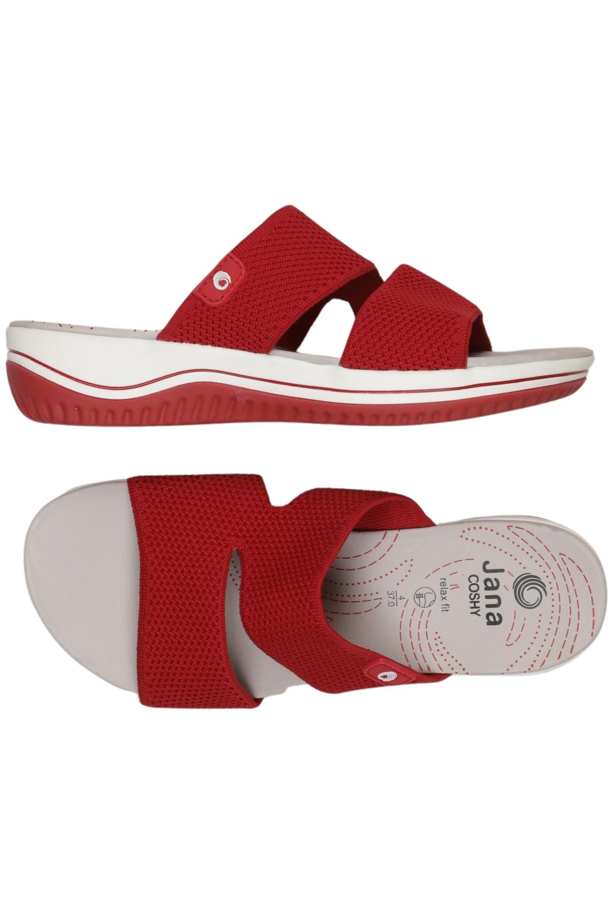 JANA Sandalen 37 in Rot: Vorderseite