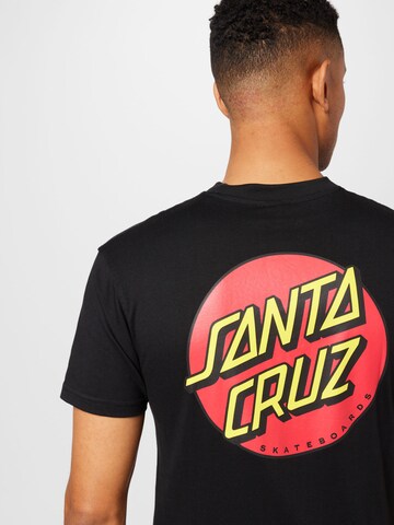 T-Shirt Santa Cruz en noir