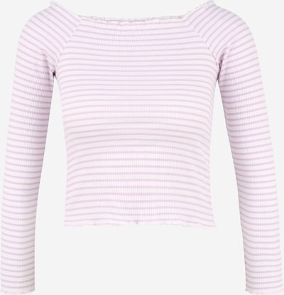 Pieces Petite Shirt 'ALICIA' in Purple / White, Item view