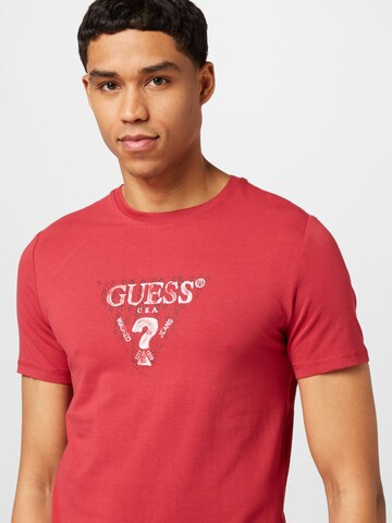 GUESS - Camiseta en rosa