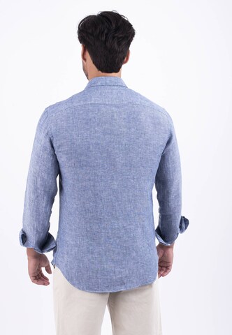 Panareha Regular fit Button Up Shirt 'CANNES' in Blue