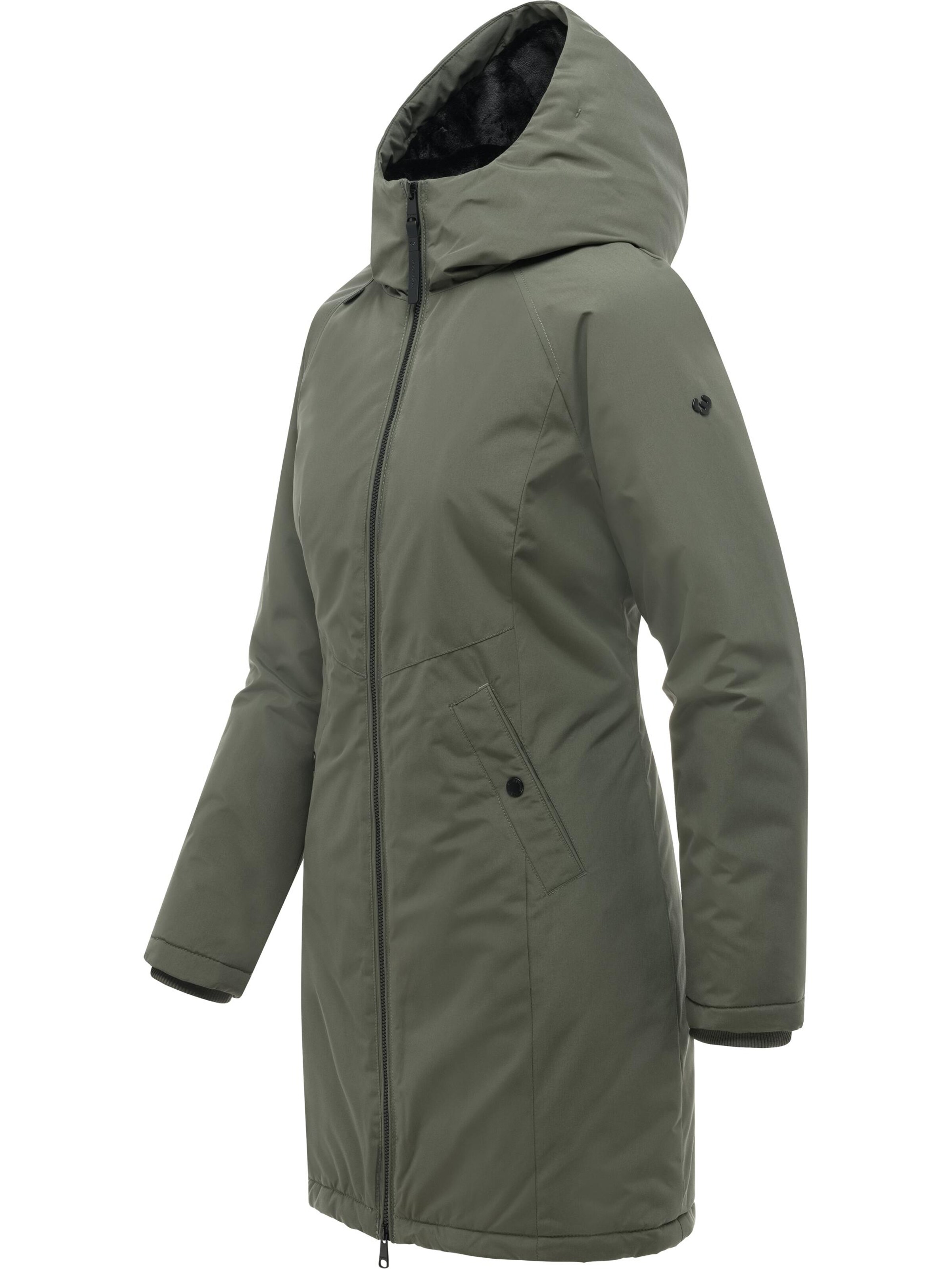 Manteau d’hiver 'Nasima Y' Ragwear en vert