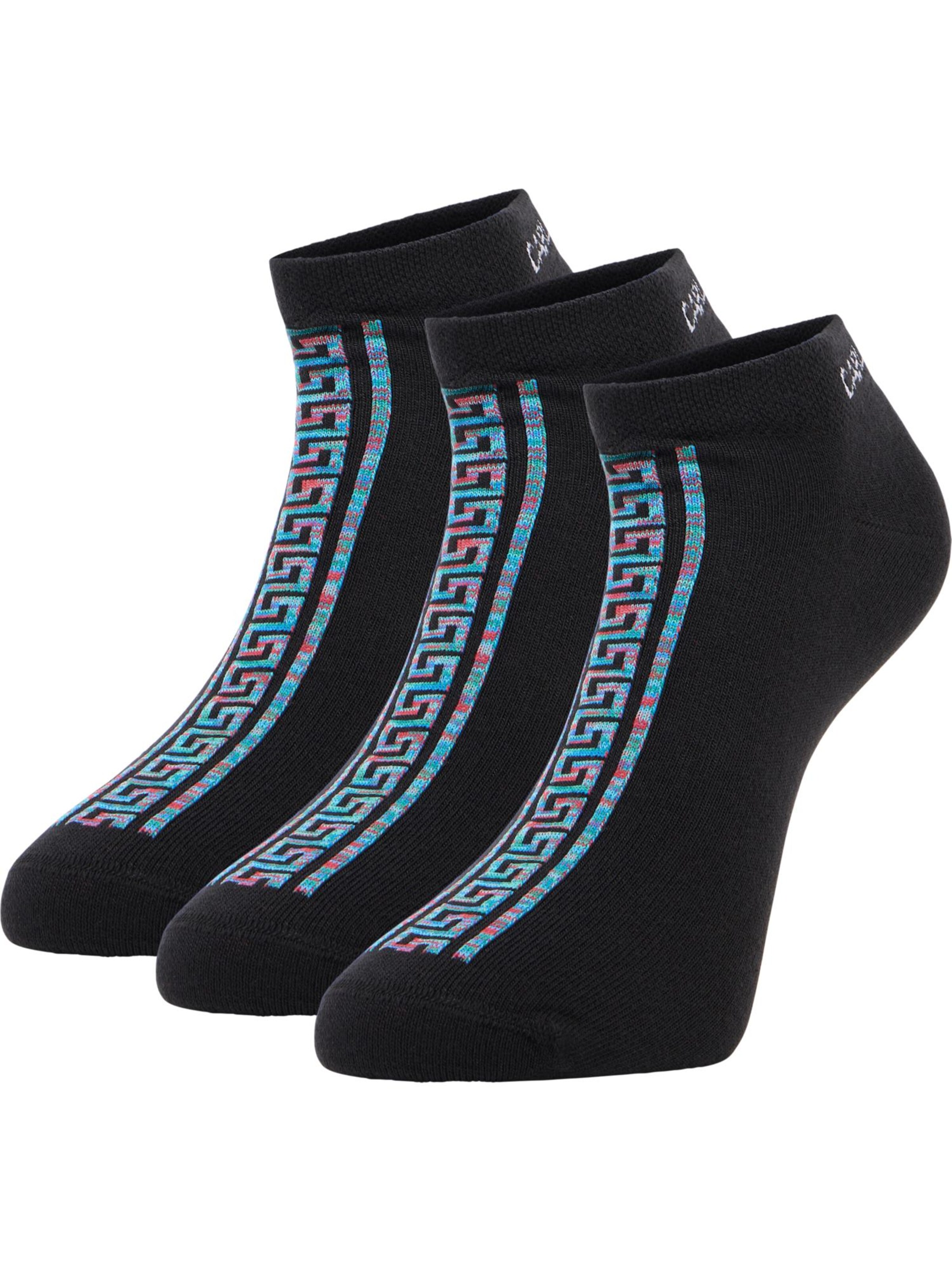 Carlo Colucci Socks 'Deromedi' in Black: front