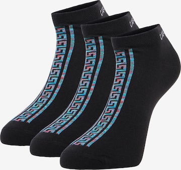 Carlo Colucci Sokken 'Deromedi' in Zwart: voorkant