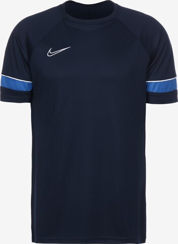 NIKE Funktionsshirt 'Academy 21' in Blau: predná strana