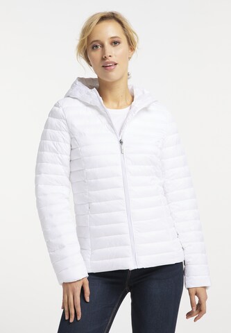 Usha Between-Season Jacket in White: front