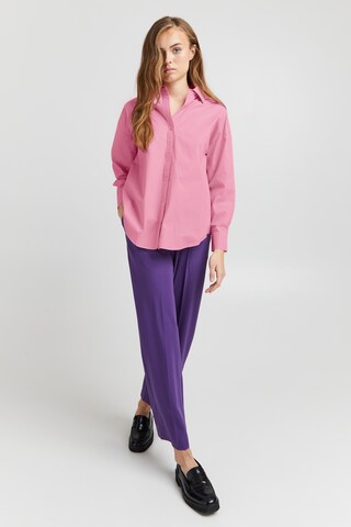 ICHI Blouse 'Stormie' in Roze