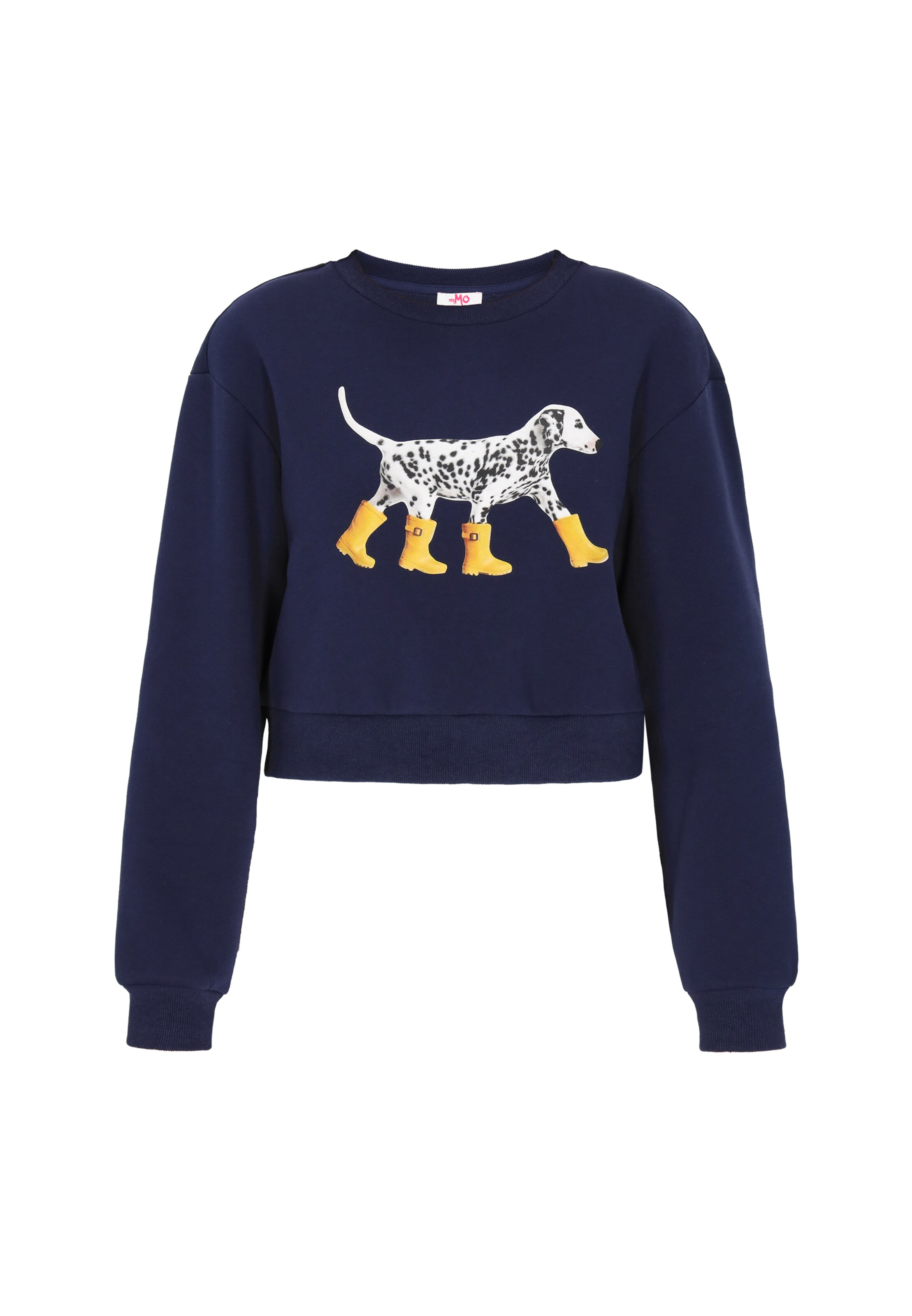 Sweat-shirt MYMO en bleu : devant
