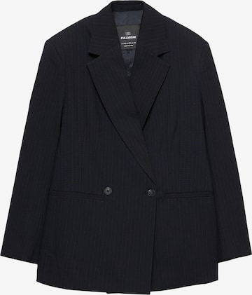 Sacou de la Pull&Bear pe negru: față