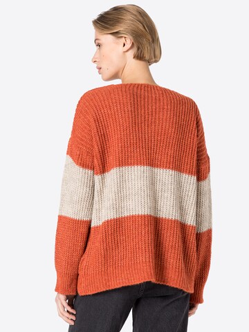 ZABAIONE - Pullover 'Luisa' em laranja