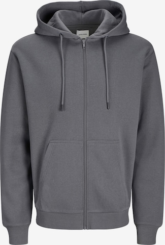 JACK & JONES - Casaco em moletão 'Bradley' em cinzento: frente