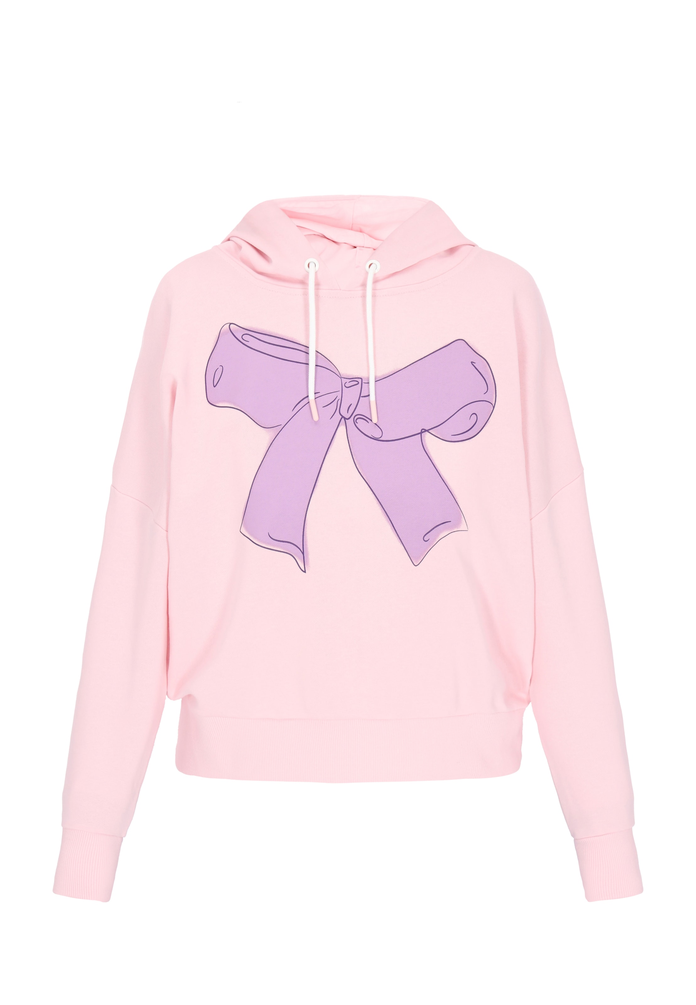 MYMO Sweatshirt 'Back To School' in Roze: voorkant