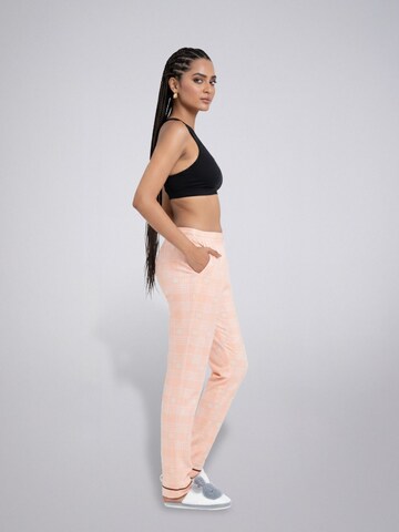 LEAFLETIC Pyjamahose‌ in Orange