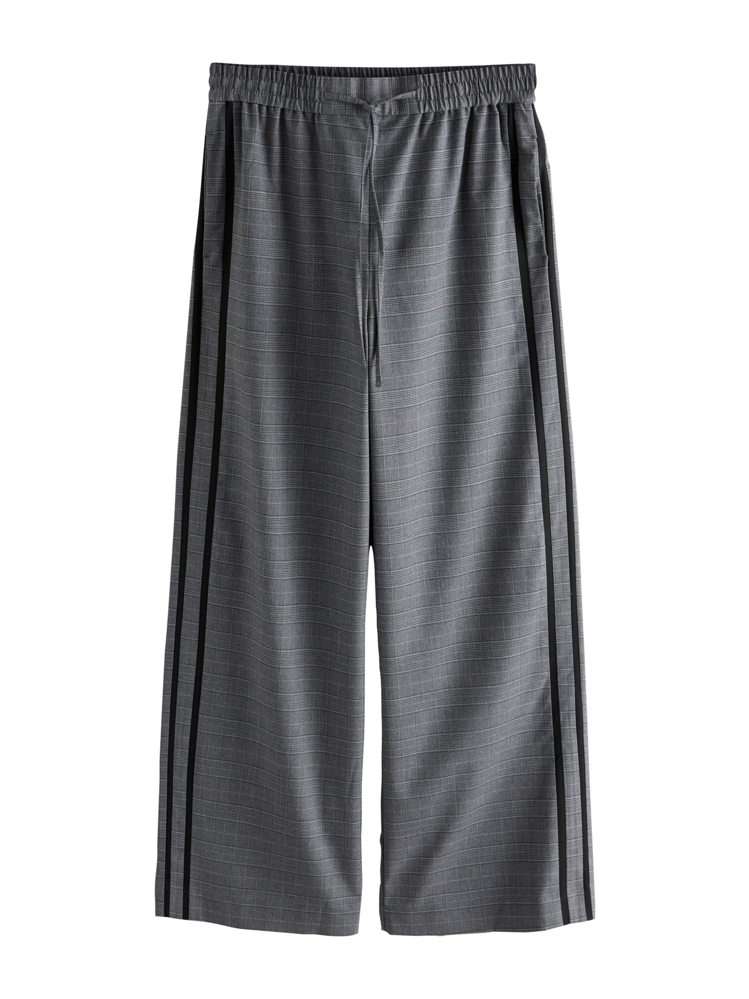 Next Wide leg Trousers in Grey: front