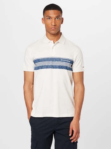 T-Shirt TOMMY HILFIGER en blanc : devant