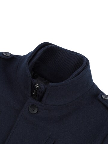 ALLTHEMEN Winter Coat 'Winterruhe' in Blue