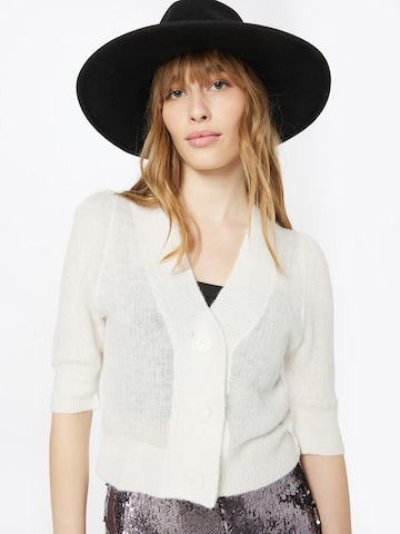 GUESS Knit cardigan 'MATHILDE' in White