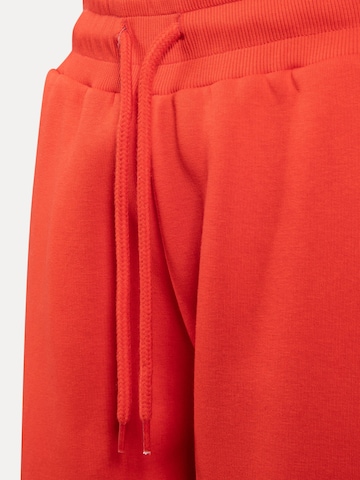 Effilé Pantalon Smilodox en rouge