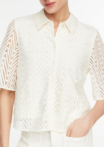 Chemisier COMMA en blanc