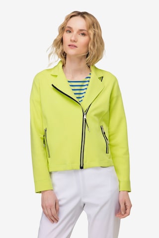 LAURASØN Between-Season Jacket in Yellow: front