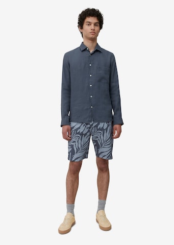 Marc O'Polo Regular Shorts 'EKSJÖ' in Blau