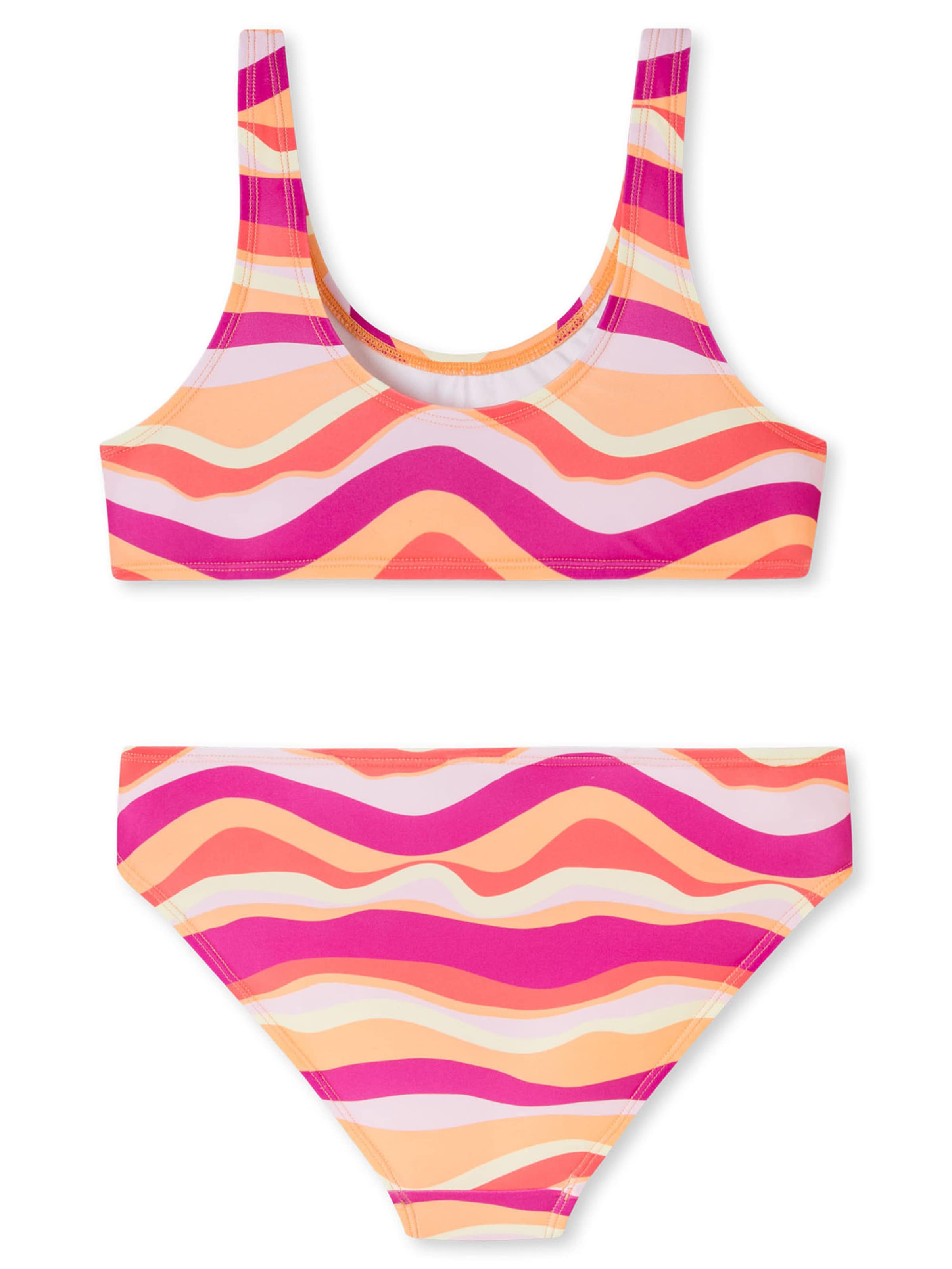 Bustier Bikini ' Aqua Teens ' SCHIESSER en orange