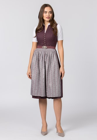 STOCKERPOINT Dirndl Heidi in Rot: Vorderseite