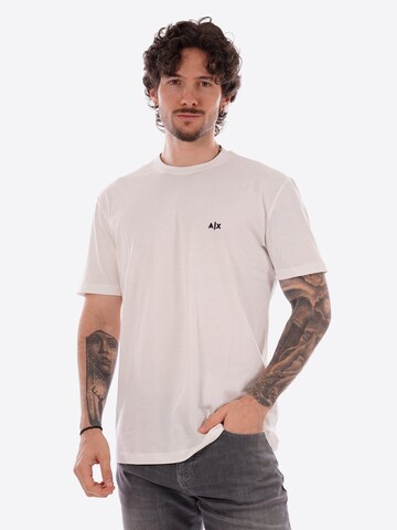 Maglietta 'XM001568U0009' di ARMANI EXCHANGE in bianco: frontale