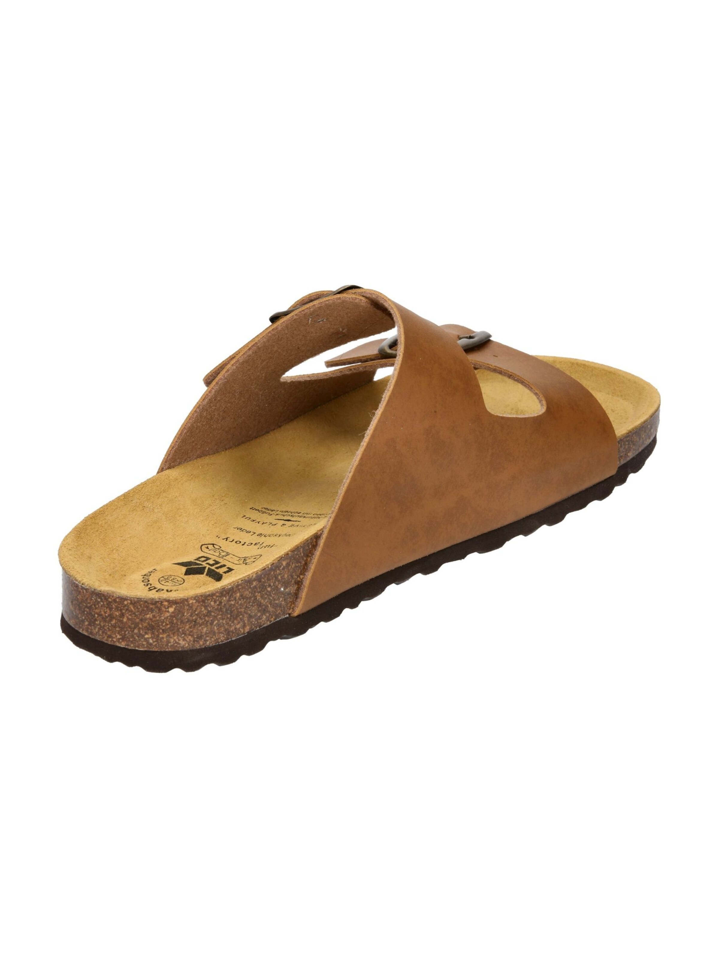 LICO Pantolette 'Bioline' in Braun