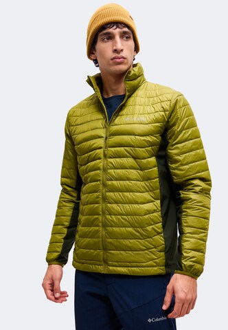 COLUMBIA Outdoorová bunda 'Powder Pass™' – zelená