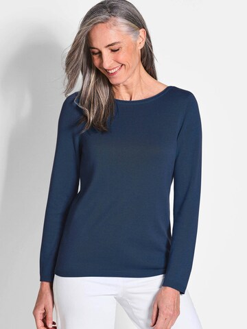 Goldner Knit cardigan in Blue: front