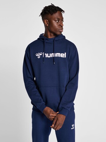 Hummel - Camiseta deportiva 'Mover' en azul: frente