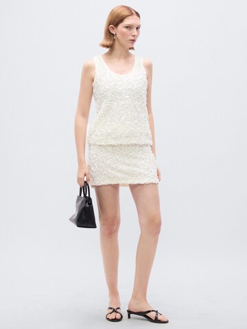 Calvin Klein Jeans Bluza | bela barva