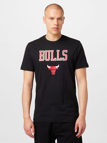 NEW ERA T-Shirt in Schwarz: Vorderseite