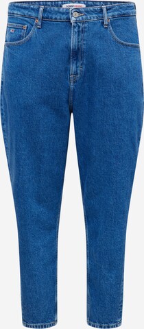 Tommy Jeans Curve Tapered Jeans in Blauw: voorkant