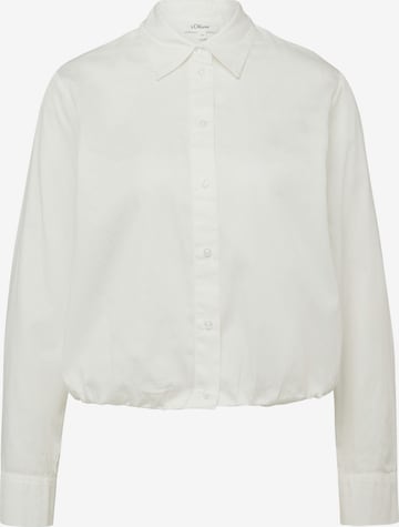 Chemisier s.Oliver en blanc : devant