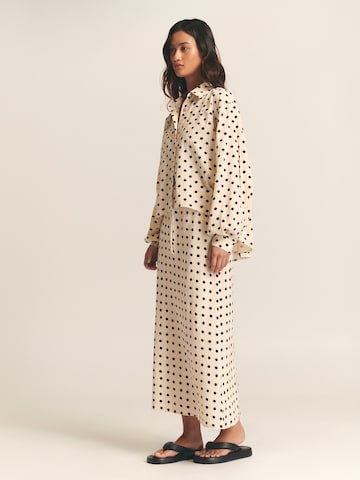 Jupe 'Pilots' St MRLO en beige