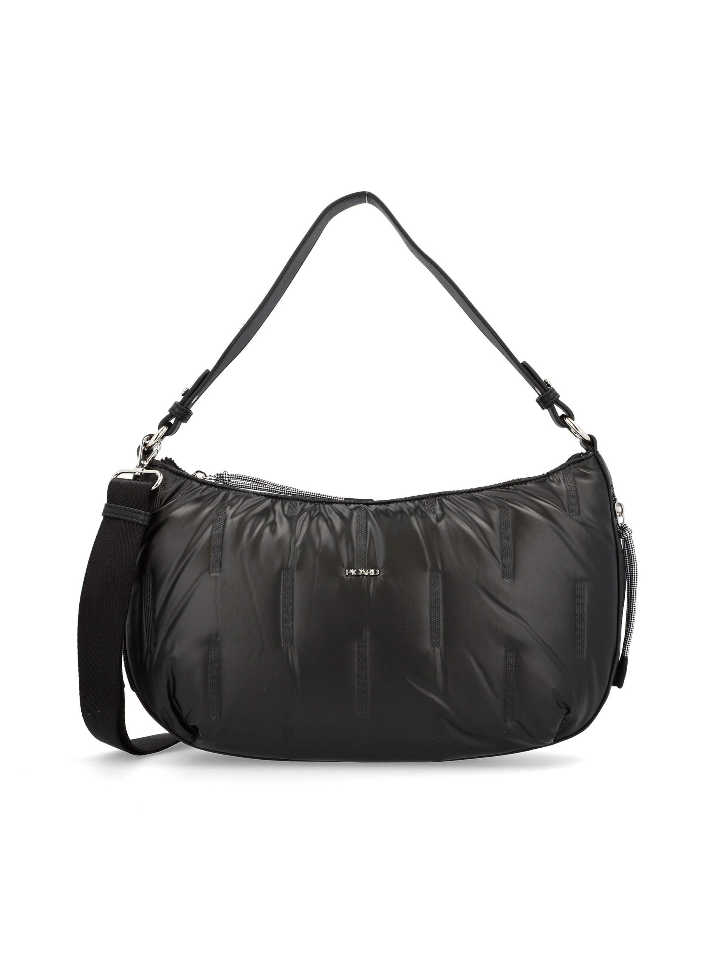 Picard Beuteltasche 'Arosa' in Schwarz: Vorderseite