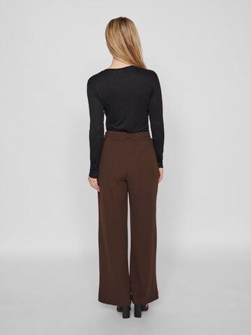 VILA Baggy Broek 'Clua' in Bruin
