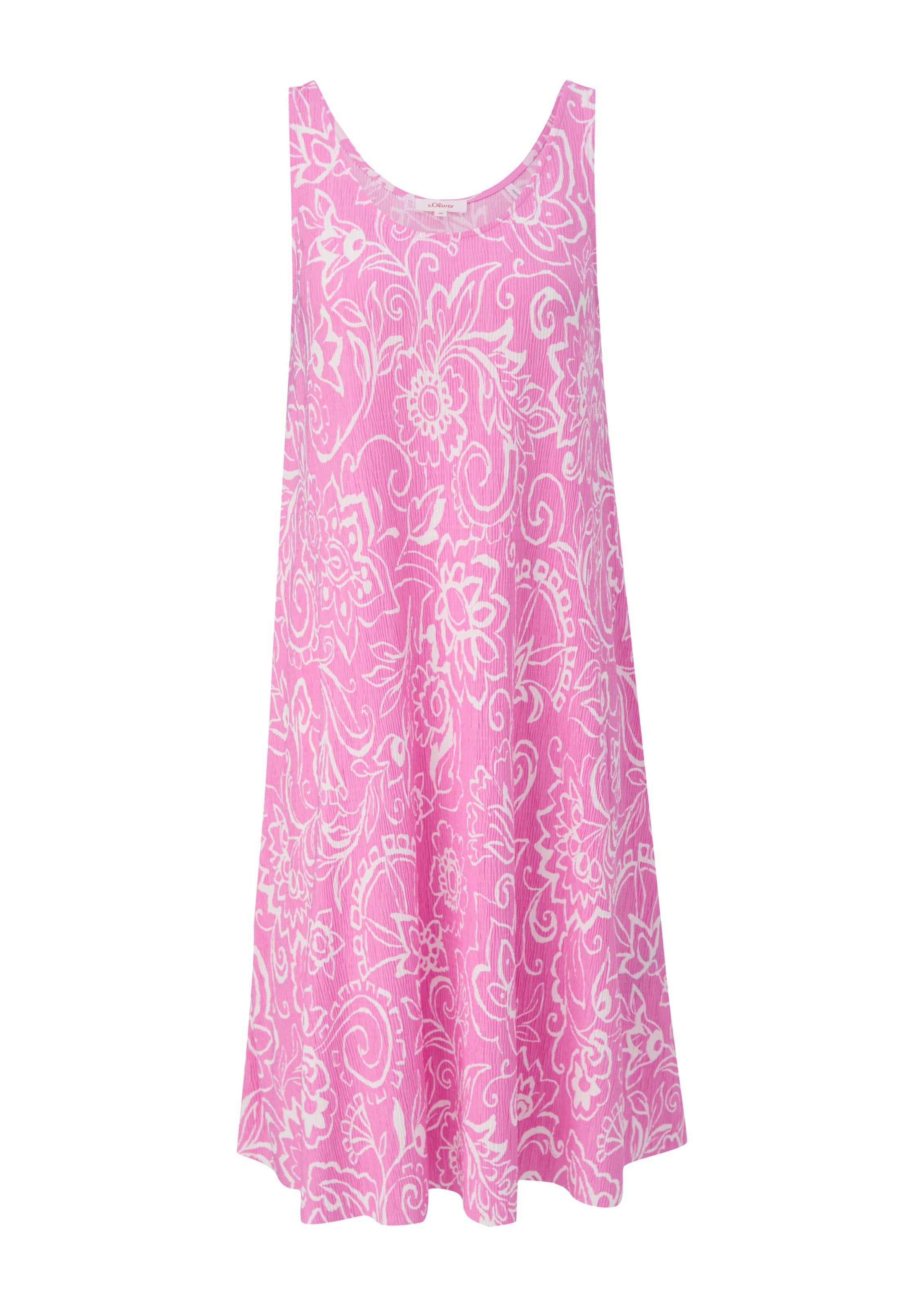 s.Oliver Sommerkleid in Pink: Vorderseite