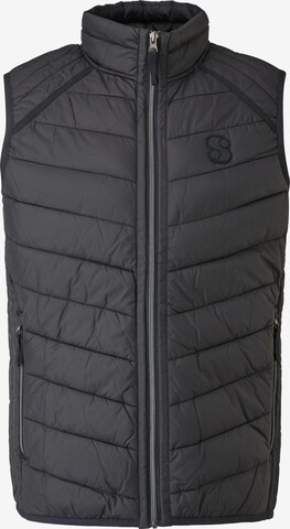 s.Oliver Vest in Black: front