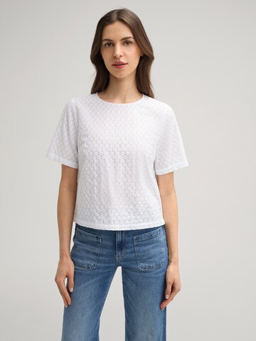 JOOP! Blouse in Wit: voorkant
