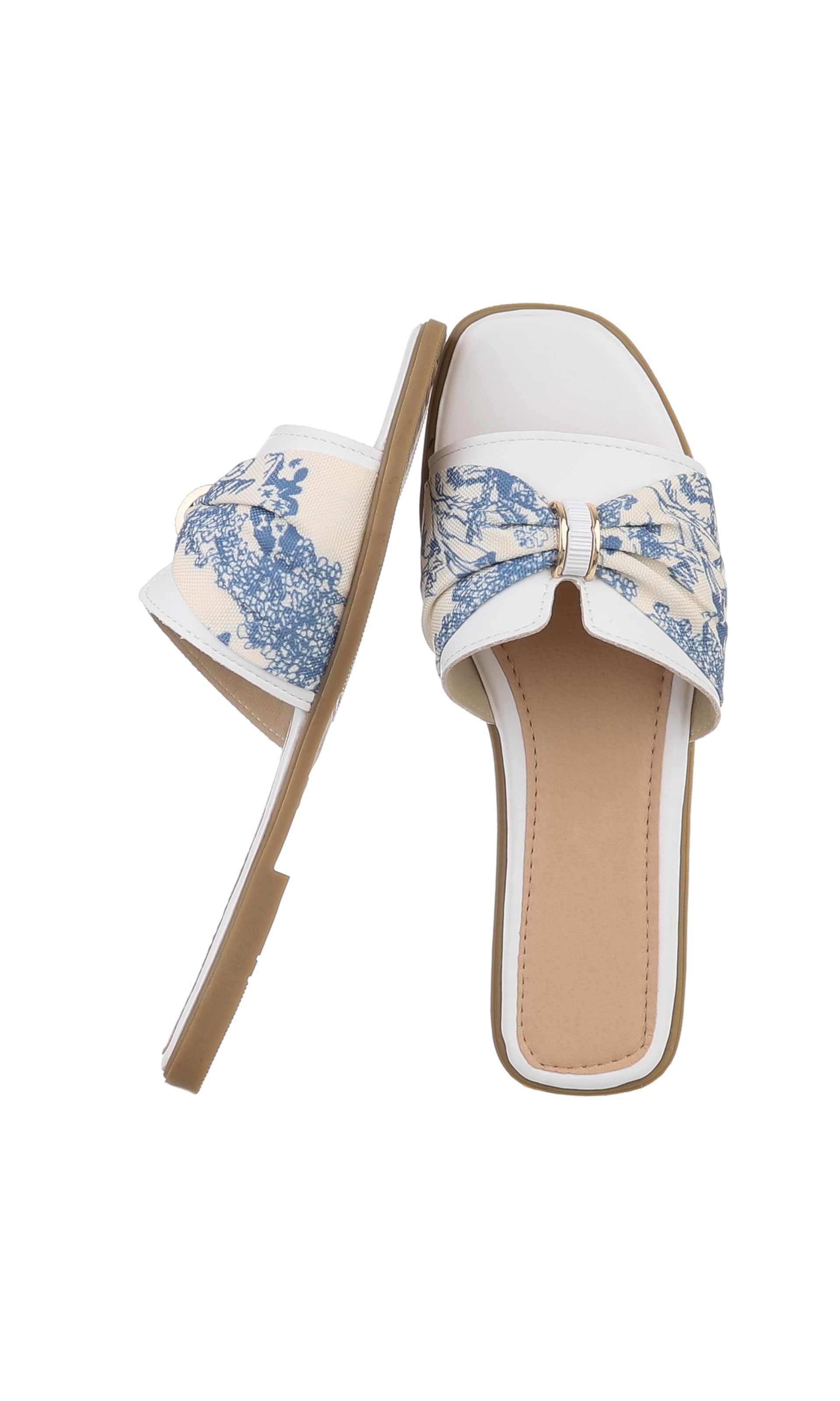 Ital-Design Mules in White