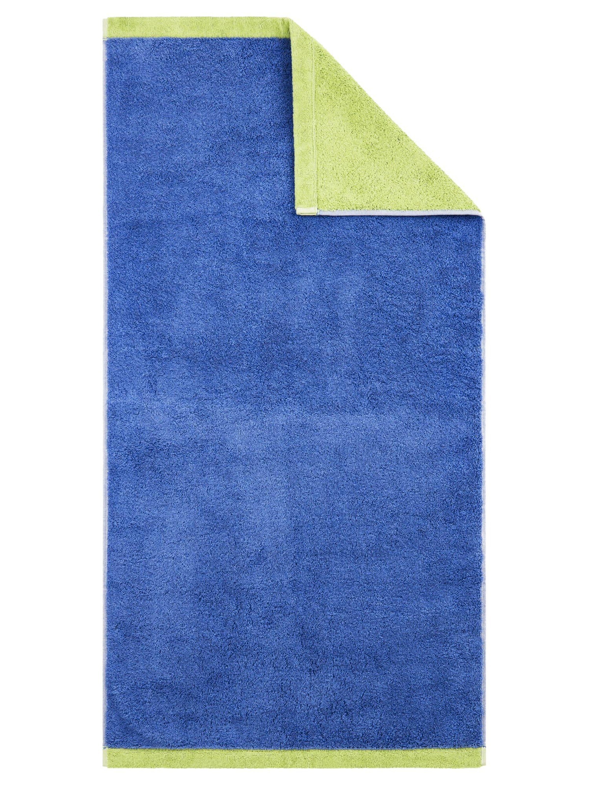 Cawö Towel 'Lifestyle Splash' in Blue