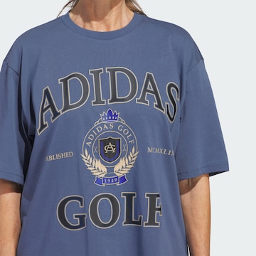 ADIDAS PERFORMANCE Functioneel shirt 'Go-To Crest' in Blauw