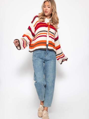 SASSYCLASSY Strickjacke‌‌ in Orange