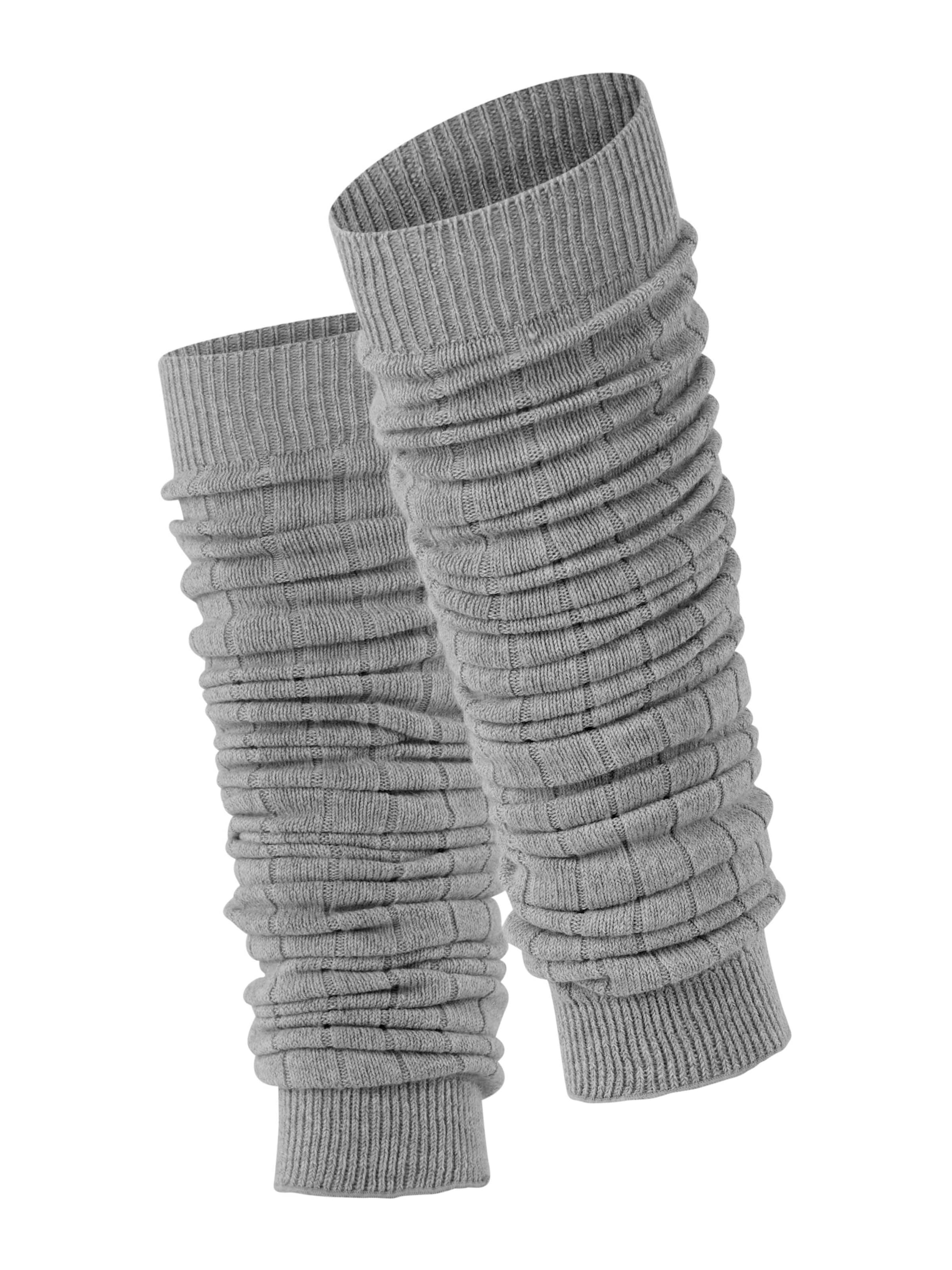 ESPRIT Stulpen 'Rib'‌‌‌‌‌ in Grau: Vorderseite