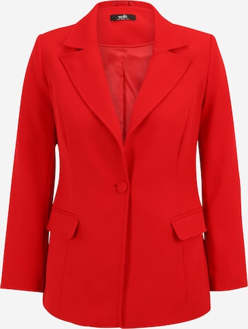 Wallis Petite Blazer i rød: forside